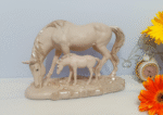 TCG 21cm 3D Horse with Baby Statue