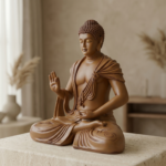 TCG 26" Calm Posture Buddha in Beige Colour - Image 2