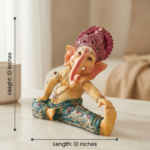 TCG 10" Yoga Ganesha Statue - Image 6