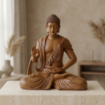 TCG 26" Calm Posture Buddha in Beige Colour